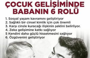 Çocuk gelişiminde babanın 6 rolü…